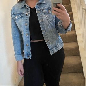 acid wash jean jacket